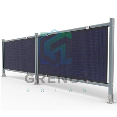 Lauksaimniecības saules nožogojums