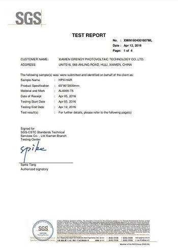 HPX-HAR SGS Test report(001)
