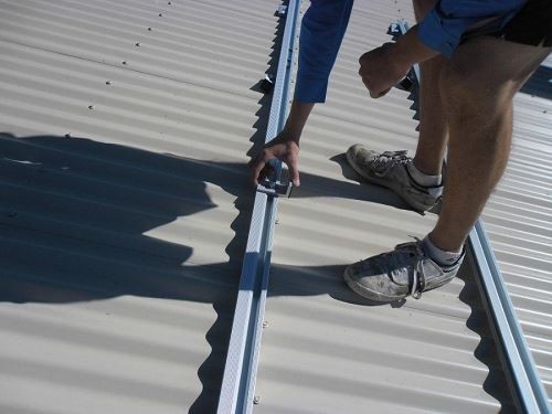 Flat Roof Solar Mounting Bracket (Aluminum Alloy) Flat Roof Solar Mounting Bracket (Aluminum Alloy)
