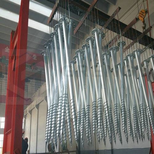 HDG Q235 Steel Ground Screw HDG Q235 Steel Ground Screw