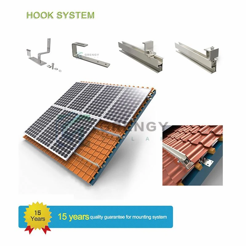PV solar roof mounting kits