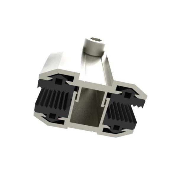 Factory Price Thin Film Solar Mid Clamp for PV Module Mounting