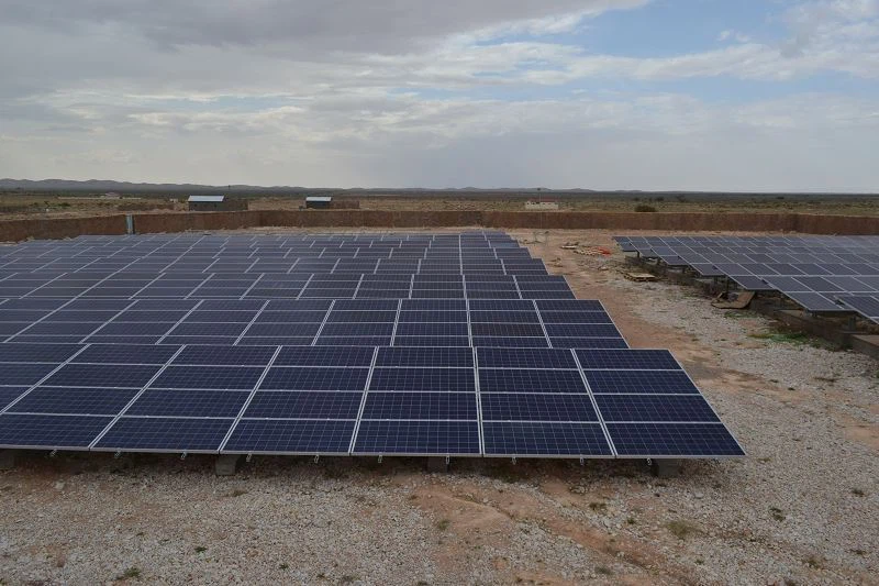 Somālijas zemes montāžas sistēma 240KW
