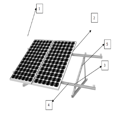 Regulējami solārie kronšteini plakaniem jumtiem
