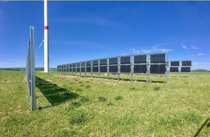 Vertical Structures Solar Farm Racking System