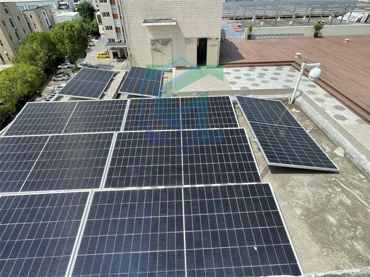 Ballasted Ground Mount Solar Racking
