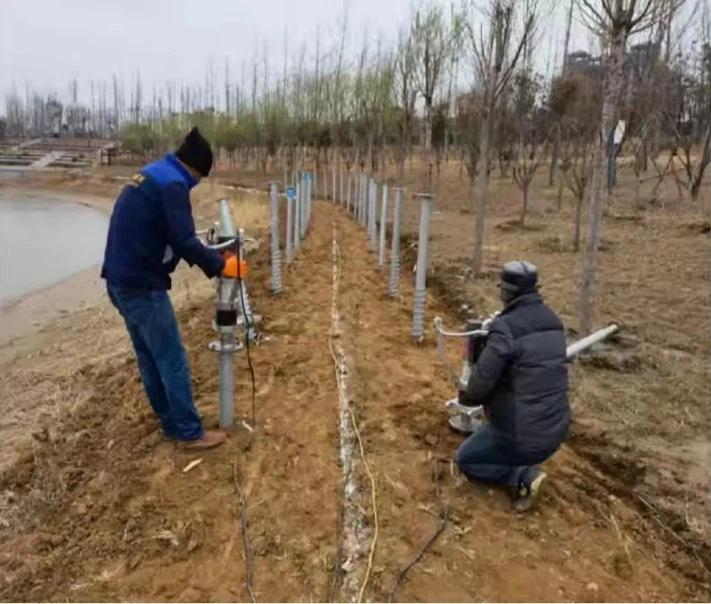 Fence Post Screw Piles