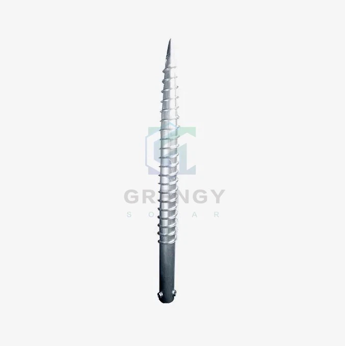 Galvanized Helical Piles Foundation