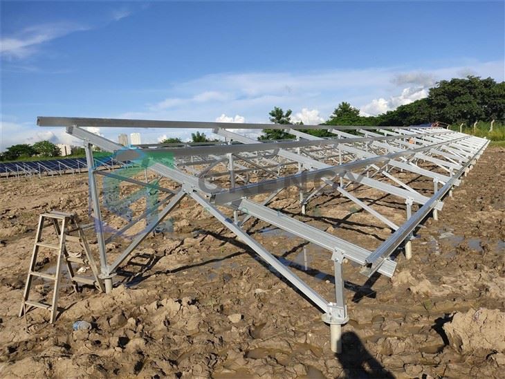 Galvanized Solar Screw Piles high quality