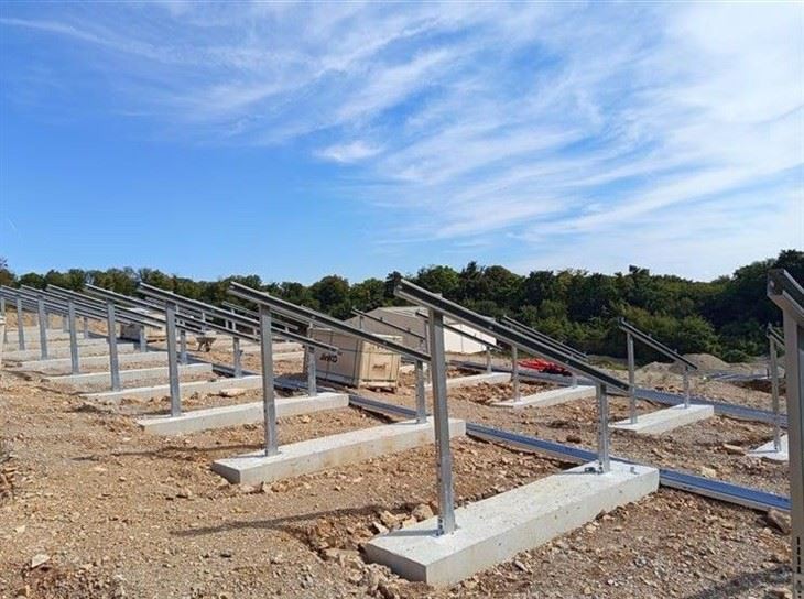 Ground Ballast Solar Mounting Systems high quality