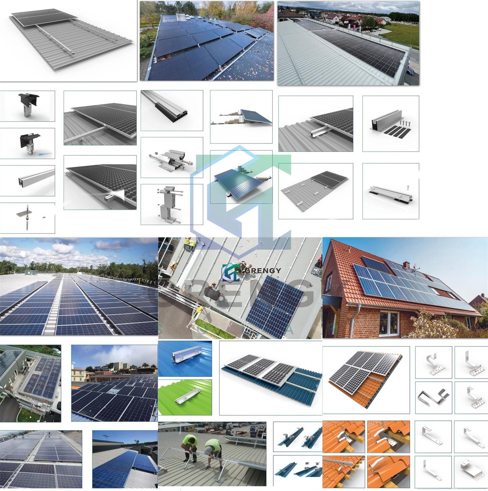 solar panel roof mounting aluminum rail solar panel roof mounting aluminum rail