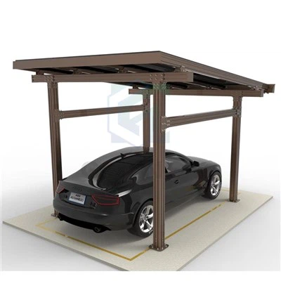 Carport saules paneļu sistēma