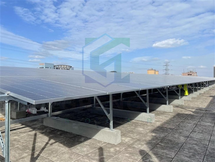 Solar Panel Racks For Flat Roofs