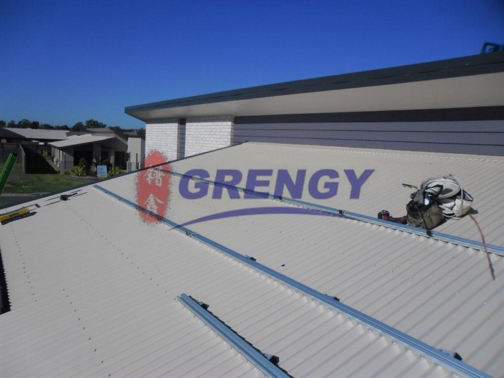 Solar Panel Roof Mounting Aluminum Rail