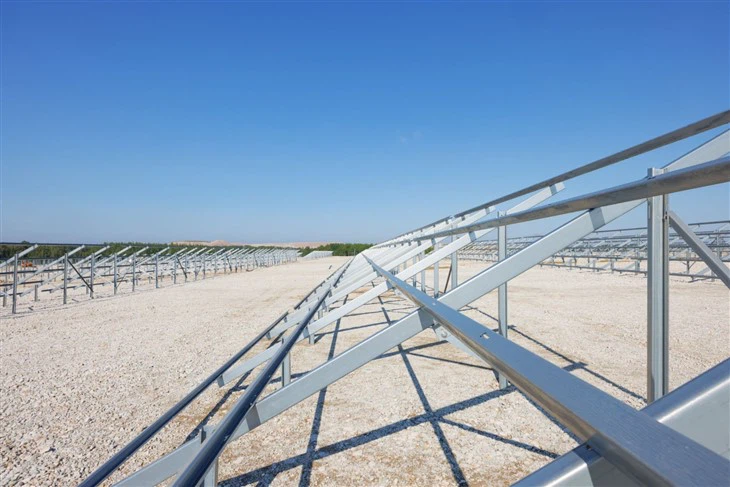Solar Ramming Pile Mounting Structure high quality